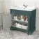 Lucia Midnight Green Basin Vanity 830mm
