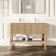 Maru Oak Wood Grain Vanity Unit 1200mm