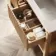 Maru Oak Wood Grain Vanity Unit 1400mm
