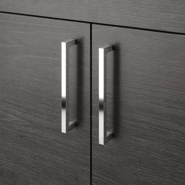 Harper Charcoal Elm Combination Vanity Basin and Atlanta Toilet 1200mm - Right Handed