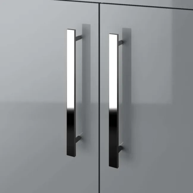 Avon Stone Grey Vanity with Curved Counter Top Basin 600mm