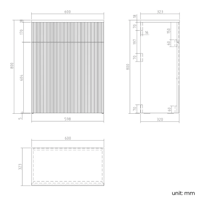 Sicily Fluted Coastal White Combination Vanity Basin with Marble Top & Boston Toilet 1500mm - Brushed Brass Accents