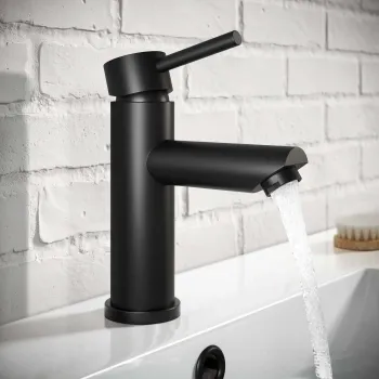 Alyn Matt Black Basin Mixer Tap
