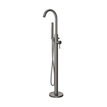 Trent Gunmetal Grey Freestanding Bath Shower Mixer Tap