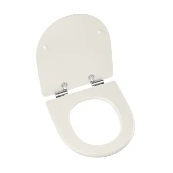 Kansas Traditional Chalk White Wooden Soft Close Seat