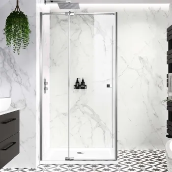 Vienna Easy Clean 8mm Hinged Shower Enclosure 1100x800mm