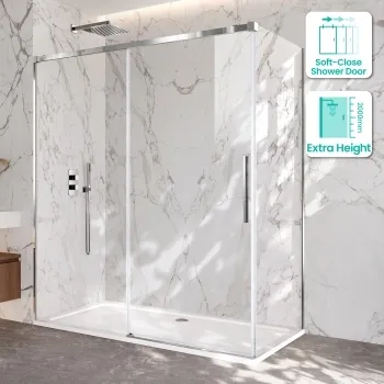 Lisbon 8mm Sliding Shower Enclosure 1700x900mm