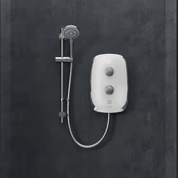 Aqualisa eMOTION Electric Shower - 9.5KW - Arctic White
