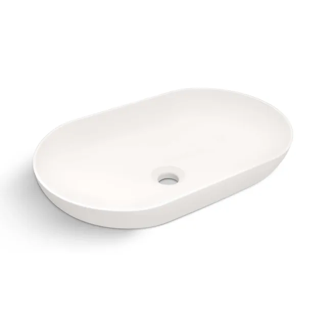 Missouri Matt White Counter Top Stone Basin