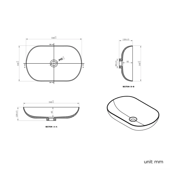 Missouri Matt White Counter Top Stone Basin