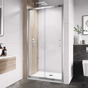 London 6mm Bifold Shower Door 1000mm