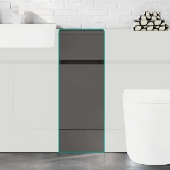 Foster Tungsten Grey Side Cabinet Unit 300mm