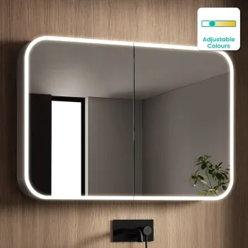 Willow Illuminated LED Mirror Cabinet 700x1000mm