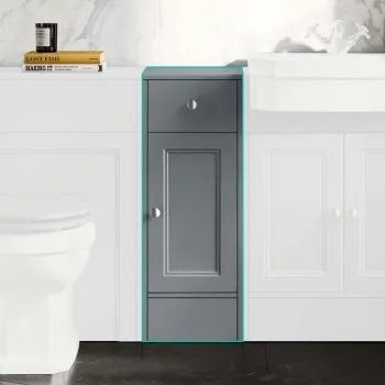 Monaco Dove Grey Side Cabinet Unit 300mm