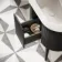 Positano Black Oak Curved Vanity Unit 800mm