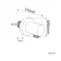 Chrome Round Shower Outlet