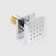 Chrome Square Shower Body Jet