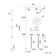 Lismore Round Matt Black Shower Riser Kit