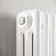 Athens White Triple Column Vertical Traditional Radiator 1500x290mm