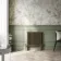 Athens Antique Gold Double Column Horizontal Traditional Radiator 600x605mm
