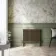 Athens Antique Gold Double Column Horizontal Traditional Radiator 600x785mm