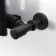 Marbella Matt Black Single Oval Panel Radiator 600x420mm