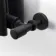 Marbella Matt Black Double Oval Panel Radiator 600x1620mm