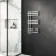 Madrid Chrome Designer Heated Towel Rail 800x450mm