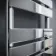 Santorini Chrome Flat Panel Heated Towel Rail 1200x450mm