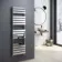 Santorini Chrome Flat Panel Heated Towel Rail 1600x450mm