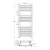 Barcelona Matt Black Straight Heated Towel Rail 1200x500mm