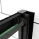London Matt Black 6mm Bifold Shower Door 800mm