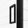London Matt Black 6mm Bifold Shower Door 800mm