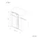 Prague Brushed Brass 8mm Soft-Closing Sliding Shower Door 1700mm