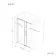 Lisbon Matt Black 8mm Soft-Closing Sliding Shower Door 1000mm