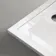 Doha Rectangular Gloss White Anti-slip Stone Shower Tray 1000x800mm