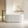 Finchley 1500mm Fluted Freestanding Bath