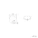Matt Black Toilet Seat Round Hinge Cover Caps 60mm