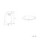 Matt Black Toilet Seat Teardrop Hinge Cover Caps