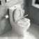 Kansas Traditional Cotton White Wooden Soft Close Seat