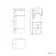 Foster Gloss White Side Cabinet Unit 300mm