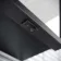 Mia Battery Powered Black Framed Illuminated LED Mirror Cabinet 710x500mm