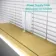 Mia Matt Brass Illuminated LED Mirror Cabinet 710x600mm