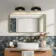 Olivia Brushed Brass Rectangular Bathroom Mirror 600x1200mm
