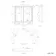 Olivia Matt Brass Illuminated LED Mirror Cabinet 710x800mm