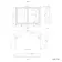 Olivia Matt Brass Illuminated LED Mirror Cabinet 710x1000mm