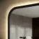 Mila Black Framed Backlit llluminated LED Mirror 600x1200mm