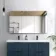 Aurora Matt Black Mirror Cabinet 700x1200mm