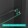 Esme Matt Black Recessed Mirror Cabinet 700x800mm