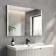 Selma Matt Black Illuminated LED Recessed Mirror Cabinet 700x1000mm